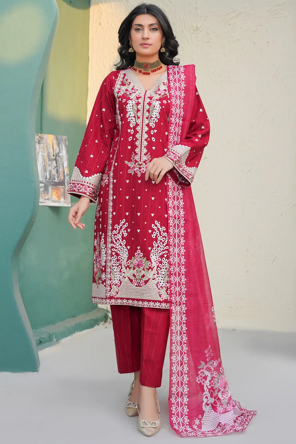 1283 Slub Khaddar Pret 3 Piece