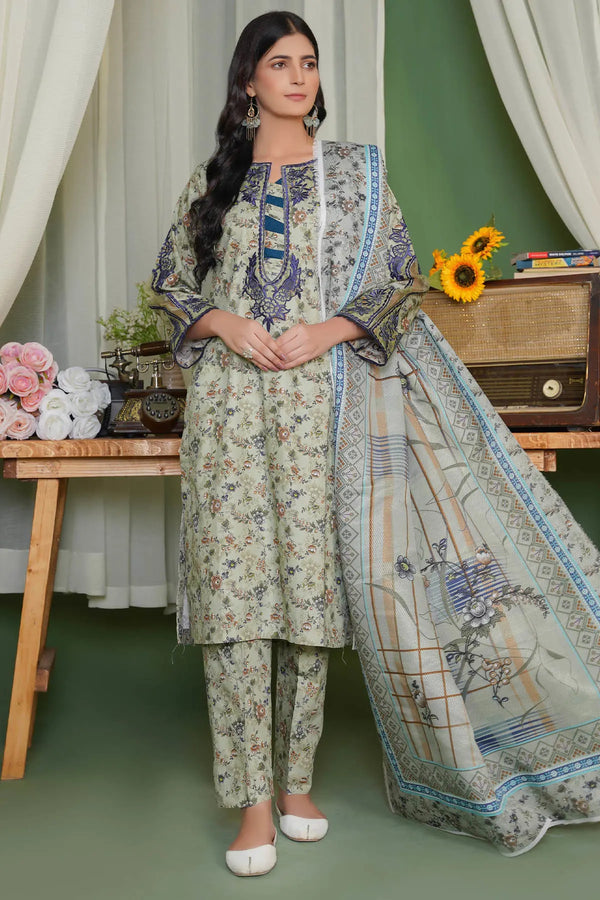 Affordable winter cotton suits by Sehar Bano
