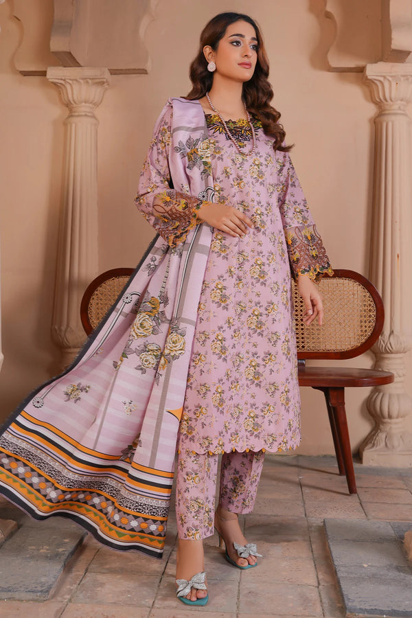 Elegant ready-to-wear winter cotton outfits by Sehar Bano
