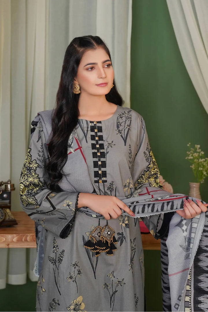 Buy ready-to-wear winter cotton dresses by Sehar Bano
