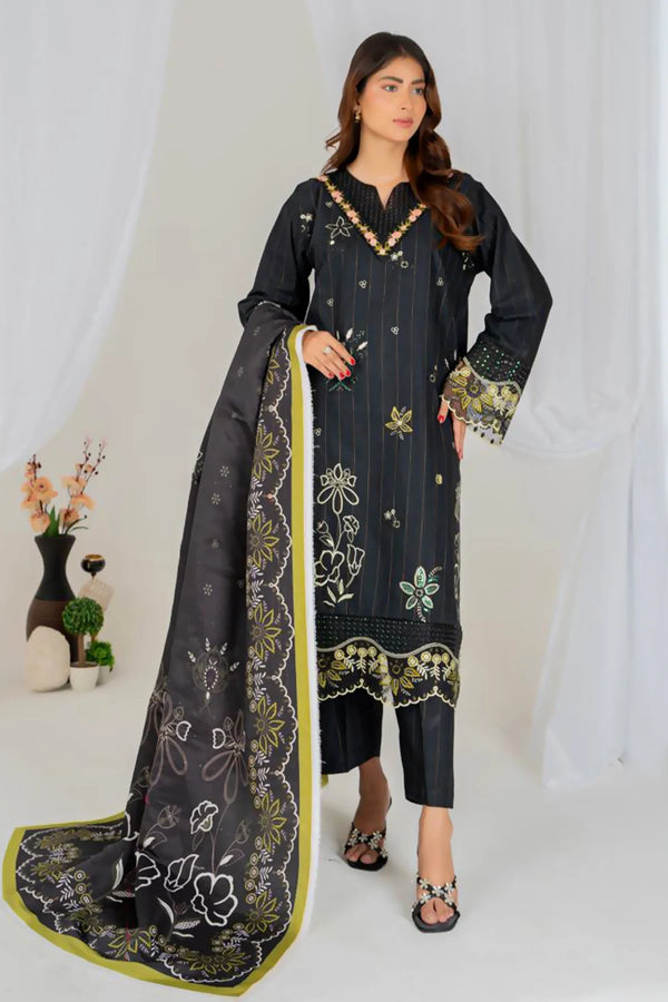 Pakistani winter cotton suits by Sehar Bano
Warm cotton dresses for winter