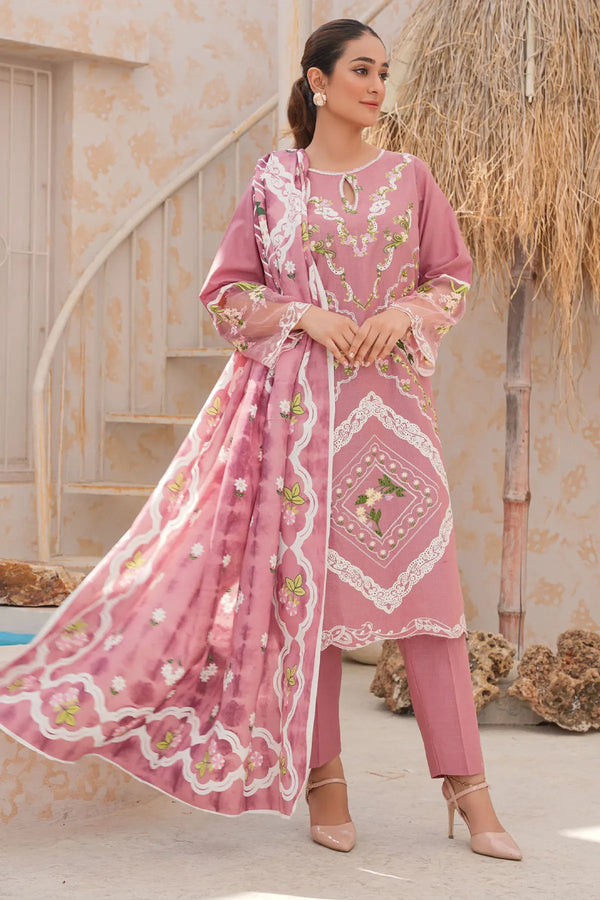 Formal ready-to-wear cotton suits for winter by Sehar Bano
