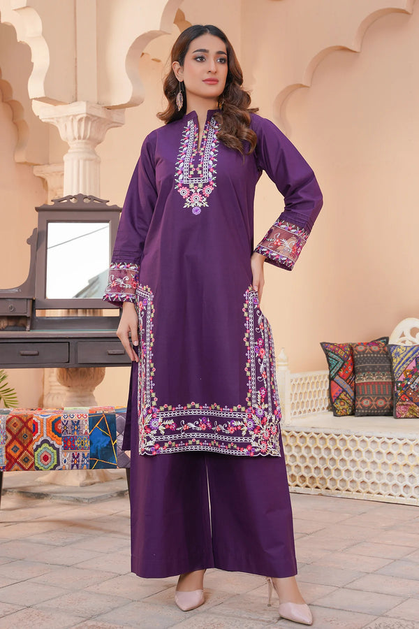 Warm cotton dresses for winter
Stylish winter cotton dresses by Sehar Bano
