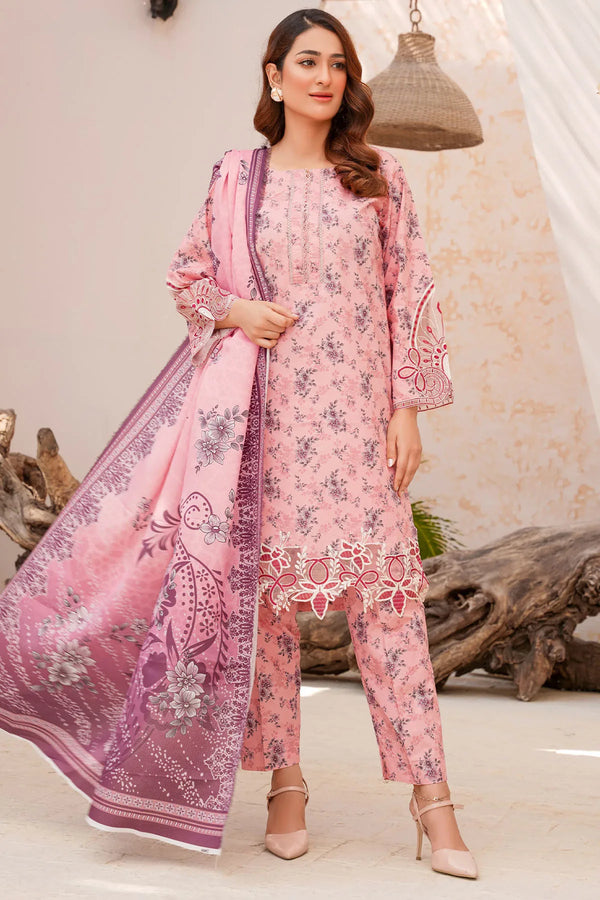 Ready-to-wear winter cotton trousers by Sehar Bano
